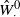 ModifyingAbove upper W With caret Subscript dot Superscript 0