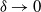 delta right arrow 0