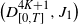 left parenthesis upper D Subscript left bracket 0 comma upper T right bracket Superscript 4 upper K plus 1 Baseline comma upper J 1 right parenthesis