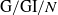 normal upper G divided by normal upper G normal upper I divided by upper N