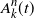 upper A Subscript k Superscript n Baseline left parenthesis t right parenthesis