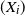 left parenthesis upper X Subscript i Baseline right parenthesis