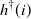 h Superscript dagger Baseline left parenthesis i right parenthesis