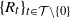 left brace upper R Subscript t Baseline right brace Subscript t element of script upper T minus StartSet 0 EndSet
