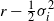 r minus one half sigma Subscript i Superscript 2