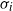 sigma Subscript i