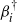 beta Subscript i Superscript dagger