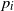 p Subscript i