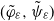 left parenthesis phi overtilde Subscript epsilon Baseline comma psi overtilde Subscript epsilon Baseline right parenthesis