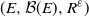 left parenthesis upper E comma script upper B left parenthesis upper E right parenthesis comma upper R Superscript epsilon Baseline right parenthesis