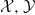 script upper X comma script upper Y