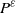 upper P Superscript epsilon