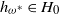 h Subscript omega Sub Superscript asterisk Baseline element of upper H 0