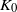 upper K 0