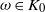 omega element of upper K 0
