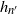 h Subscript n prime