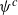psi Superscript c