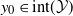 y 0 element of normal i normal n normal t left parenthesis script upper Y right parenthesis