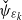 ModifyingAbove psi With ˇ Subscript epsilon Sub Subscript k