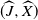 left parenthesis ModifyingAbove upper J With caret comma ModifyingAbove upper X With caret right parenthesis