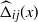 ModifyingAbove normal upper Delta With caret Subscript i j Baseline left parenthesis x right parenthesis