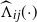 ModifyingAbove normal upper Lamda With caret Subscript i j Baseline left parenthesis dot right parenthesis