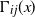 normal upper Gamma Subscript i j Baseline left parenthesis x right parenthesis