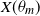 upper X left parenthesis theta Subscript m Baseline right parenthesis