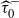 ModifyingAbove tau With caret Subscript 0 Superscript minus