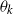theta Subscript k