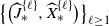 left brace left parenthesis ModifyingAbove upper J With caret Subscript asterisk Superscript StartSet script l EndSet Baseline comma ModifyingAbove upper X With caret Subscript asterisk Superscript StartSet script l EndSet Baseline right parenthesis right brace Subscript script l greater than or equals 1