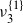nu 3 Superscript StartSet 1 EndSet