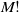 upper M factorial