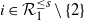 i element of script upper R 1 Superscript less than or equals s minus StartSet 2 EndSet