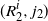 left parenthesis upper R 2 Superscript i Baseline comma j 2 right parenthesis
