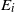 upper E Subscript i