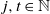 j comma t element of double struck upper N