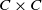 upper C times upper C