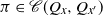 pi element of script upper C left parenthesis upper Q Subscript x Baseline comma upper Q Subscript x Sub Superscript prime Subscript Baseline right parenthesis