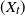 left parenthesis upper X Subscript t Baseline right parenthesis