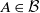 upper A element of script upper B