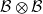 script upper B circled times script upper B