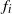 f Subscript i