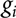 g Subscript i