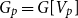 upper G Subscript p Baseline equals upper G left bracket upper V Subscript p Baseline right bracket