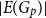 StartAbsoluteValue upper E left parenthesis upper G Subscript p Baseline right parenthesis EndAbsoluteValue