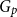 upper G Subscript p