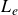 upper L Subscript e