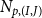 upper N Subscript p comma left parenthesis upper I comma upper J right parenthesis