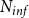 upper N Subscript i n f